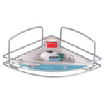 Metaltex Onda Badkamerrek 22x22x11 cm Zilver