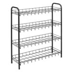 Metaltex Schoenenrek 4 Rekken 64x23x80.5 cm Zwart