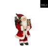 Mica Decorations Decoratie Kerstman 25x15x40 cm