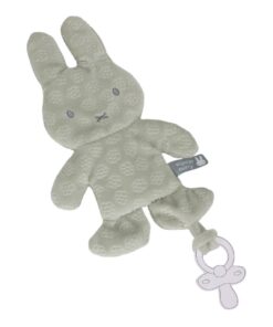 Nijntje Fluffy Speendoekje Groen