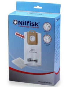 Nilfisk 128389187 Stofzuigerzak (4 stuks + filter)