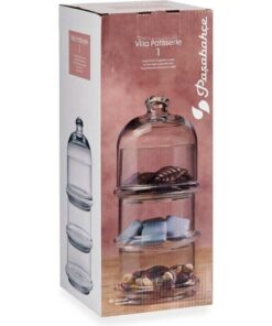 Pa?abah&ccedil;e Glazen Toren Voorraadpot 26x11.8 cm