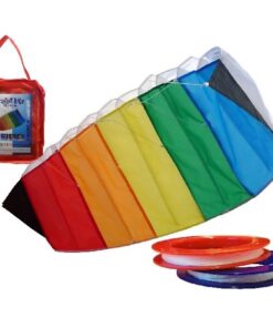 Parafoil Stunter Kite 80x40cm met Tas