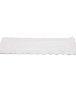 Patisse Papieren Taartranden 40x20 cm 6 Stuks Wit