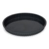 Patisse Quichevorm 28 cm Zwart/Siliconen