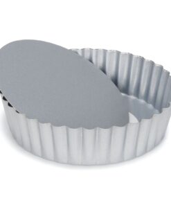 Patisse Quichevorm met Losse Bodem 15 cm Zilver