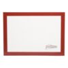 Patisse Siliconen Bakmat 52x32 cm Rood/Wit