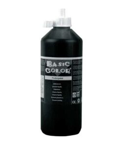 Plakkaatverf Zwart 500 Ml