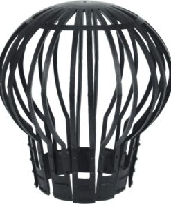 Pro Garden Beschermkap voor Regenpijp 2 Stuks Zwart