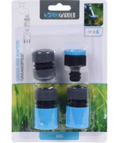 Pro Garden Tuinslangadapter Set 4-delig