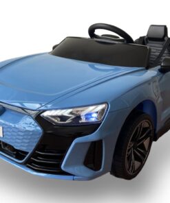Audi RS e elektrisch aangedreven auto voor kinderen 12 volt in het blauw