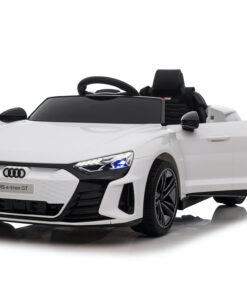 Alternative view of Audi RS e elektrisch aangedreven auto voor kinderen 12 volt in het wit