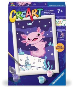 Ravensburger CreArt Schilderen op Nummer Axolotl