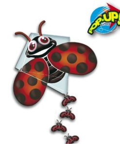 Rhombus Pop-Up Lady Bug Vlieger