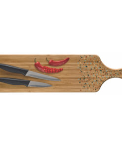Richardson Sheffield Terrazzo Snijplank + 2 Messen Bamboe