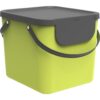 Rotho ALBULA Afvalscheider 38.8x35.5x33.9 cm 40L Lime Groen
