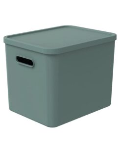Rotho ALBULA Multibox 29.5x29x37 cm 27L Mistletoe Groen