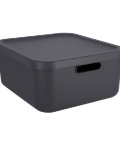 Rotho Albula Decoratie Opbergbox 20L Antraciet