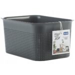 Rotho BRISEN Opbergmand 26.2x18x13 cm 4.5L Antraciet