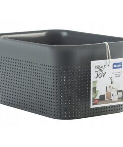 Rotho BRISEN Opbergmand 26.2x18x13 cm 4.5L Antraciet