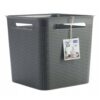 Rotho BRISEN Opbergmand 29.1x29.1x28.1 cm 18L Antraciet