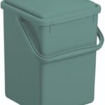 Rotho Bio Afvalemmer 9L Mistletoe Groen