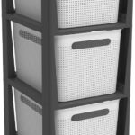 Rotho Brisen Design Ladekast 3x16L Wit