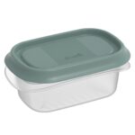 Rotho ELEMENTS Koelkast Bewaardoos 12x8x5 cm 0.2L Mistletoe Groen/Transparant