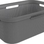 Rotho Flexibele Wasmand Brisen 41 L Antraciet