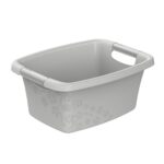 Rotho Flowers Wasmand 12L Cool Grey