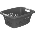 Rotho Flowers Wasmand 25L Antraciet
