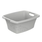 Rotho Flowers Wasmand 25L Cool Grey
