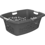 Rotho Flowers Wasmand 50L Antraciet