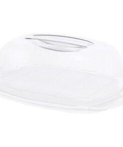 Rotho Fresh Kaasdoos 29x17x10.5 cm Wit/Transparant
