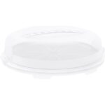 Rotho Fresh Taartdoos 35.5 cm Wit/Transparant