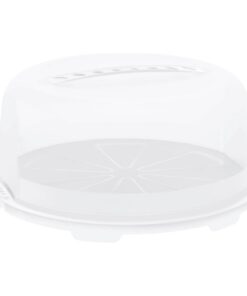 Rotho Fresh Taartdoos 35.5x16.5 cm Wit/Transparant