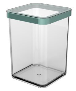 Rotho LOFT Bewaardoos 10x10x14.2 cm 1L Mistletoe Groen/Transparant