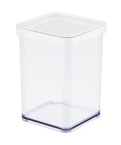 Rotho LOFT Bewaardoos 10x10x14.2 cm 1L Wit/Transparant