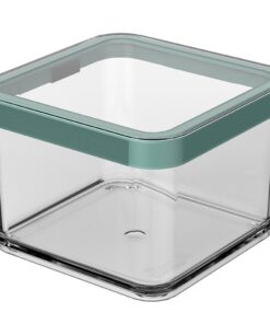 Rotho LOFT Bewaardoos 10x10x7.2 cm 0.5L Mistletoe Groen/Transparant