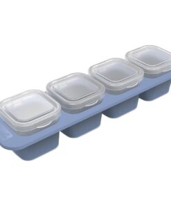 Rotho Mini Diepvriesdoosjes 4x0.05L Horizon Blauw/Transparant