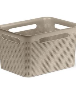 Rotho PINA Opbergmand 21x26x36 cm Cappuccino