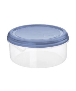 Rotho RONDO Koelkast Bewaardoos Rond 1.25L Horizon Blauw/Transparant