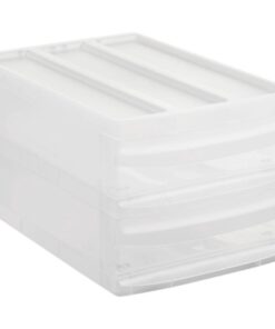 Rotho SYSTEMIX Design Ladekast met 2 Lades 39.5x25.5x20.3 cm Wit