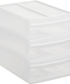 Rotho SYSTEMIX Design Ladekast met 3 Lades 26.5x19.2x23.3 cm Wit
