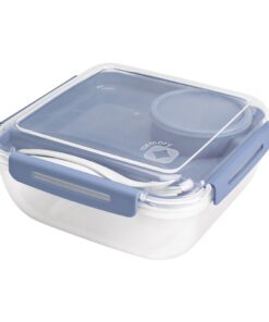 Rotho Salad To Go Lunchbox 1.7L Horizon Blauw