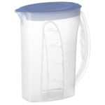 Rotho Schenkkan Koelkast 20x10x26 cm 2L Horizon Blauw/Transparant