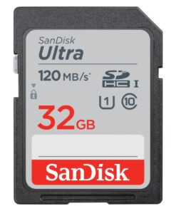 Sandisk SDHC Ultra 32GB (Class 10/UHS-I/120MB/s)