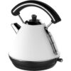 Sch&auml;fer Retro Waterkoker 1.7L 2200W Wit/Zwart/RVS