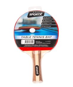 SportX 4 Sterren Tafeltennisbat Hout/Rubber