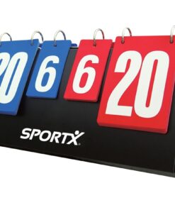 SportX Draagbaar Scorebord tot 30 Punten
